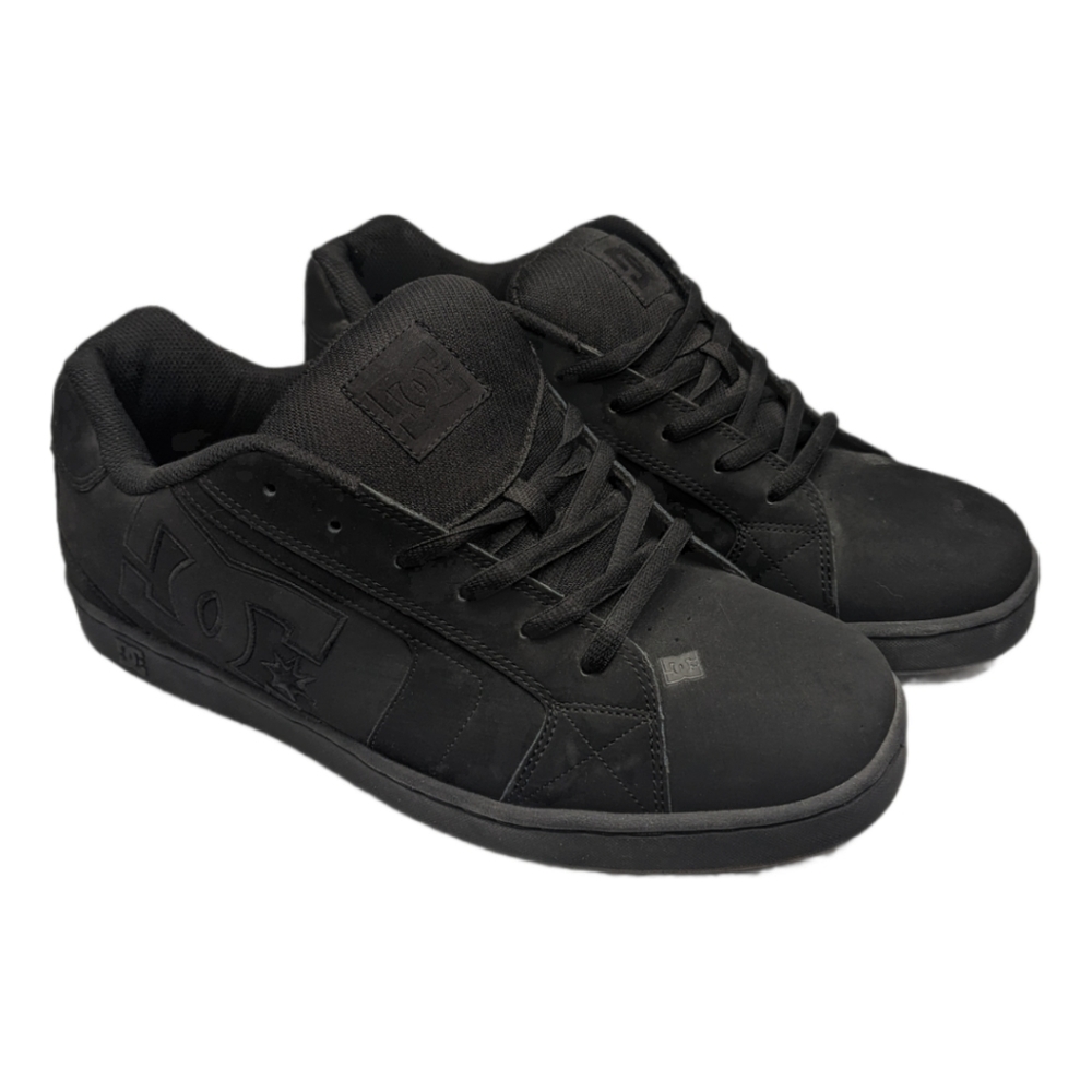 DC Men's Black Skateboard NET Shoes SZ 15